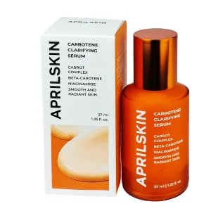 April Skin CARROTENE CLARIFYING SERUM 37ml – Beta-Carotene & Niacinamide Carrot Complex for Smooth, Radiant, and Even-Toned Skin